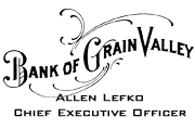 Bank of Grain Valley Logo